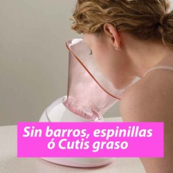 Sauna facial NO barros, no espinillas